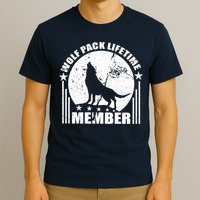 Vintage Wolf Pack Lifetime Member T-Shirt