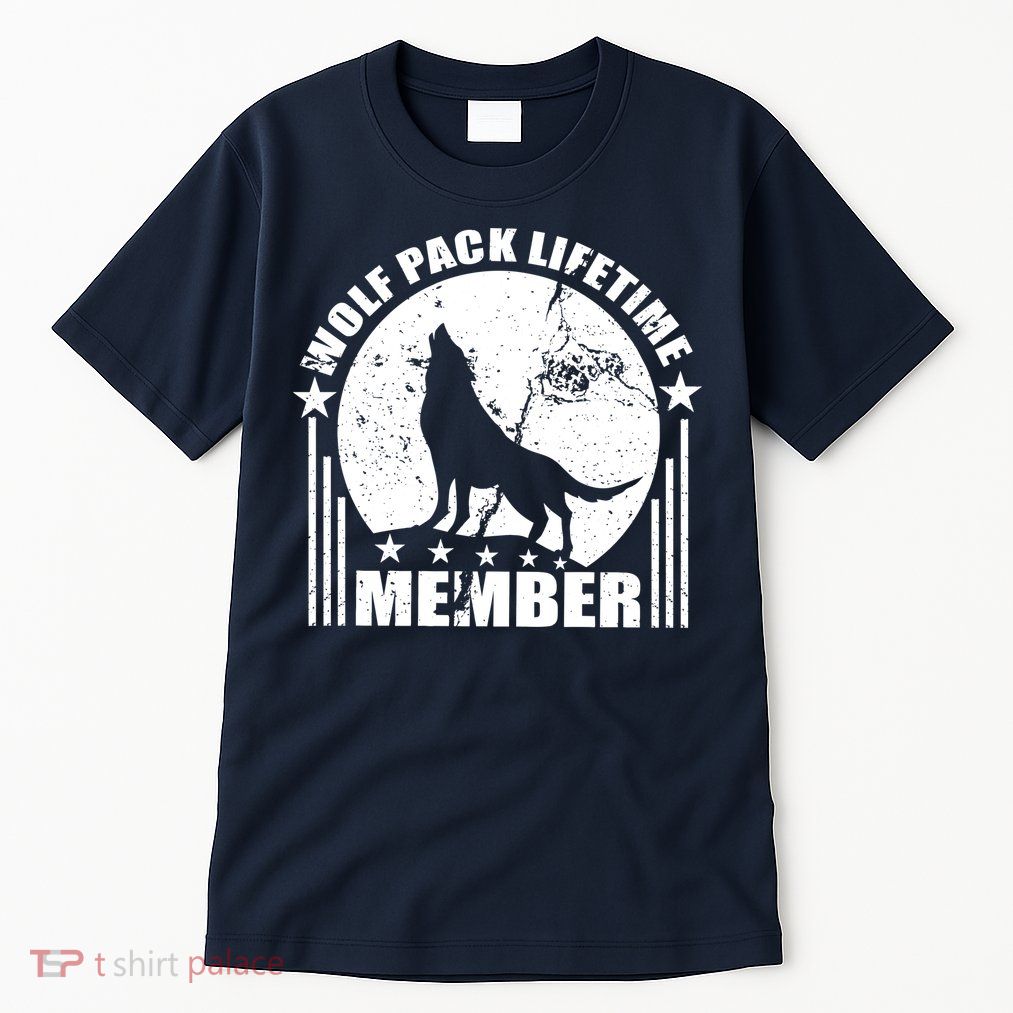 Vintage Wolf Pack Lifetime Member Tall T-Shirt