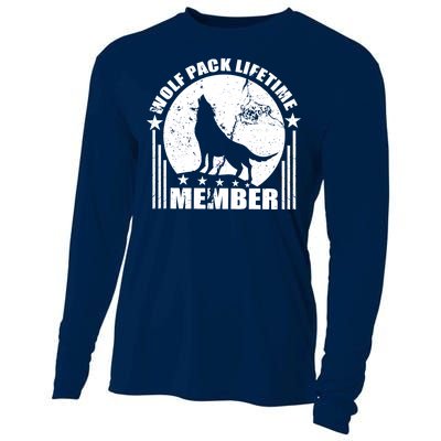 Vintage Wolf Pack Lifetime Member Cooling Performance Long Sleeve Crew