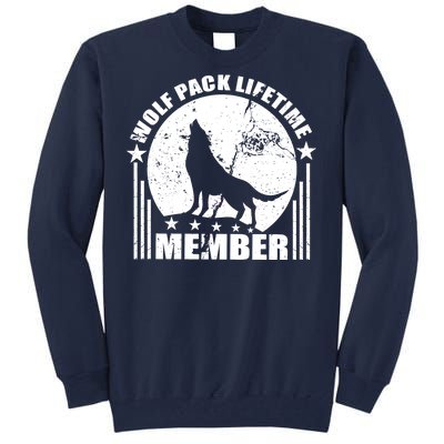 Vintage Wolf Pack Lifetime Member Tall Sweatshirt