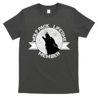 Vintage Wolf Pack Lifetime Member Emblem T-Shirt
