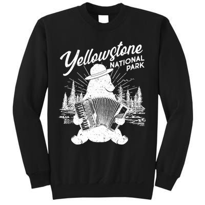 Vintage Yellowstone National Park Ranger Bear Sweatshirt