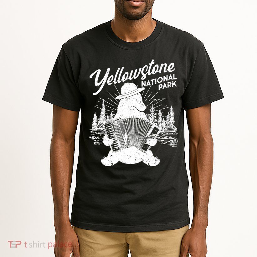Vintage Yellowstone National Park Ranger Bear Tall T-Shirt
