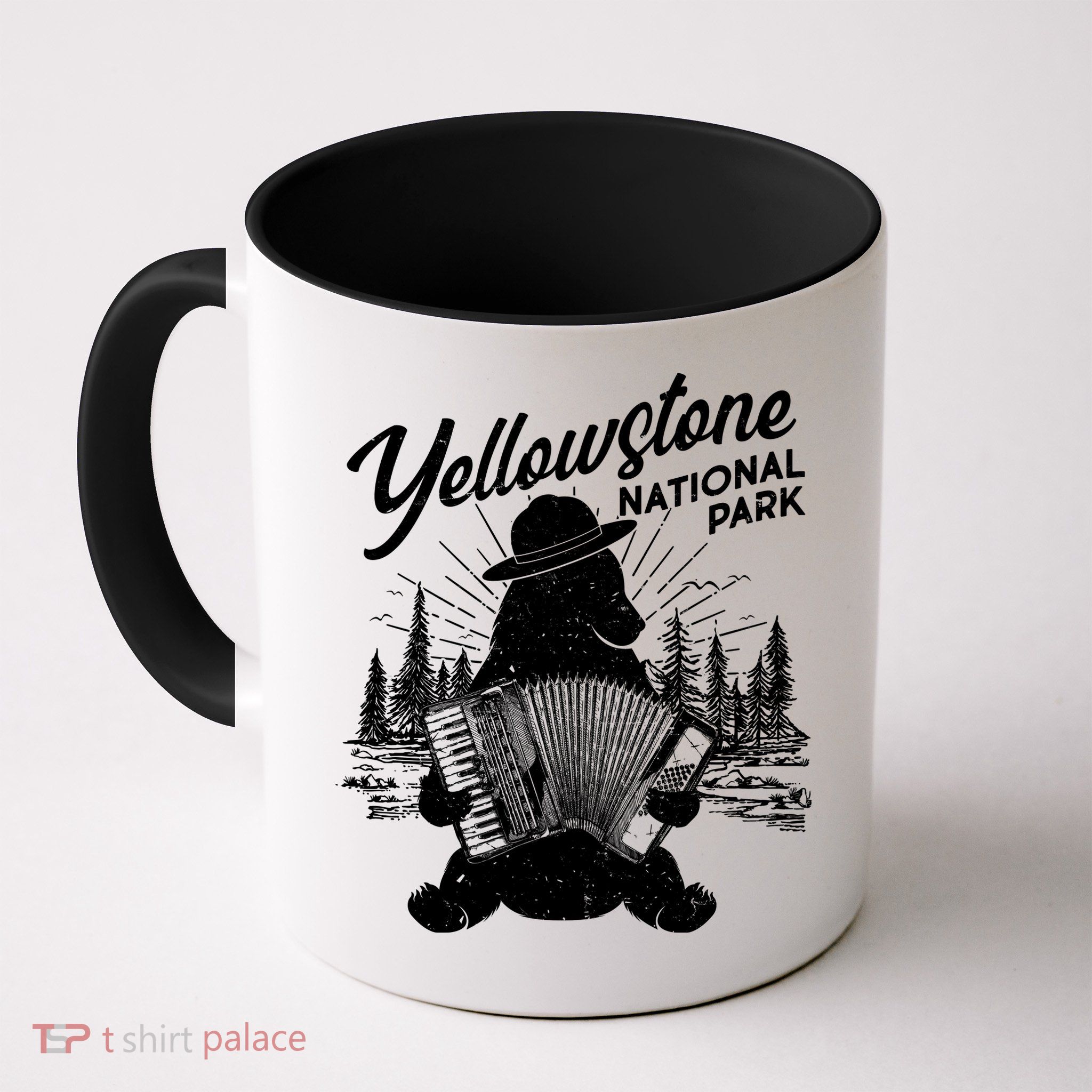 Vintage Yellowstone National Park Ranger Bear Mug
