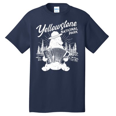 Vintage Yellowstone National Park Ranger Bear Tall T-Shirt