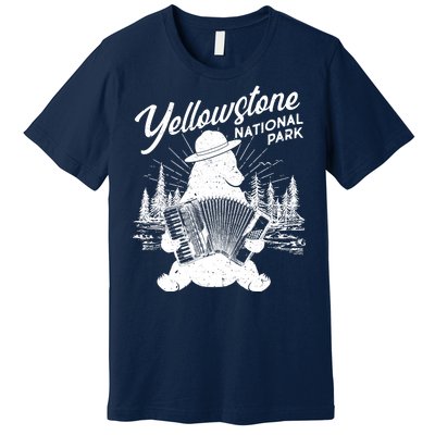 Vintage Yellowstone National Park Ranger Bear Premium T-Shirt