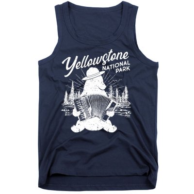 Vintage Yellowstone National Park Ranger Bear Tank Top