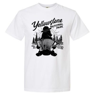 Vintage Yellowstone National Park Ranger Bear Garment-Dyed Heavyweight T-Shirt