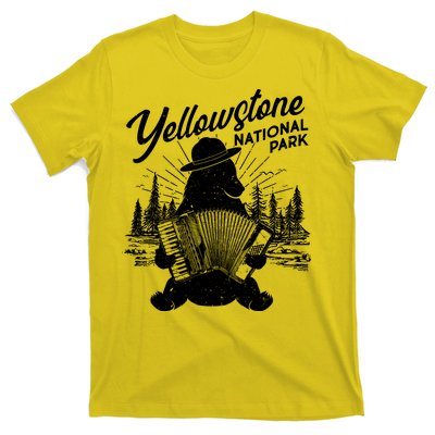 Vintage Yellowstone National Park Ranger Bear T-Shirt