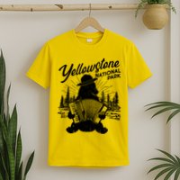 Vintage Yellowstone National Park Ranger Bear T-Shirt