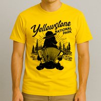 Vintage Yellowstone National Park Ranger Bear T-Shirt