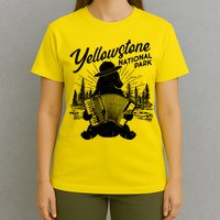 Vintage Yellowstone National Park Ranger Bear T-Shirt