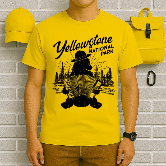Vintage Yellowstone National Park Ranger Bear T-Shirt