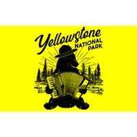 Vintage Yellowstone National Park Ranger Bear Bumper Sticker