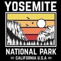 Vintage Yosemite National Park Backpack
