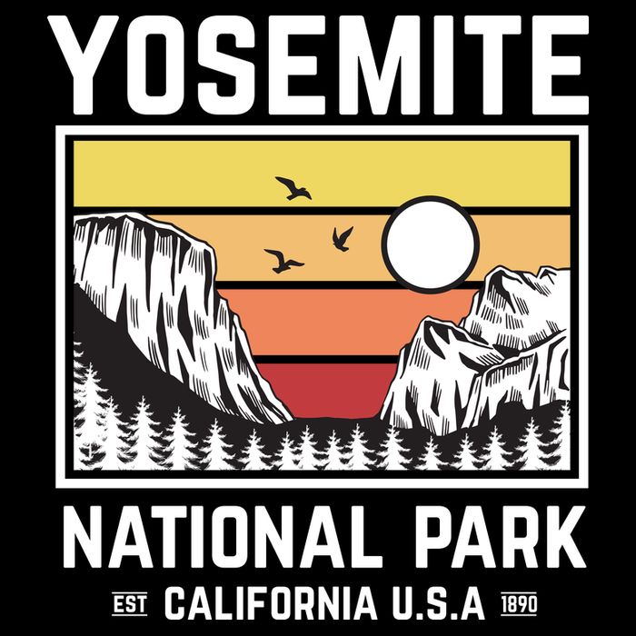 Vintage Yosemite National Park Backpack