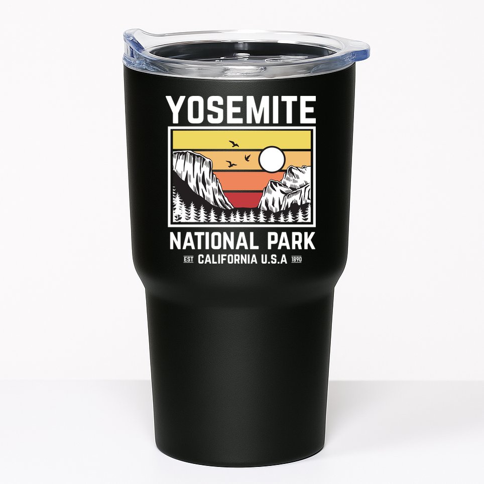 Vintage Yosemite National Park Tumbler