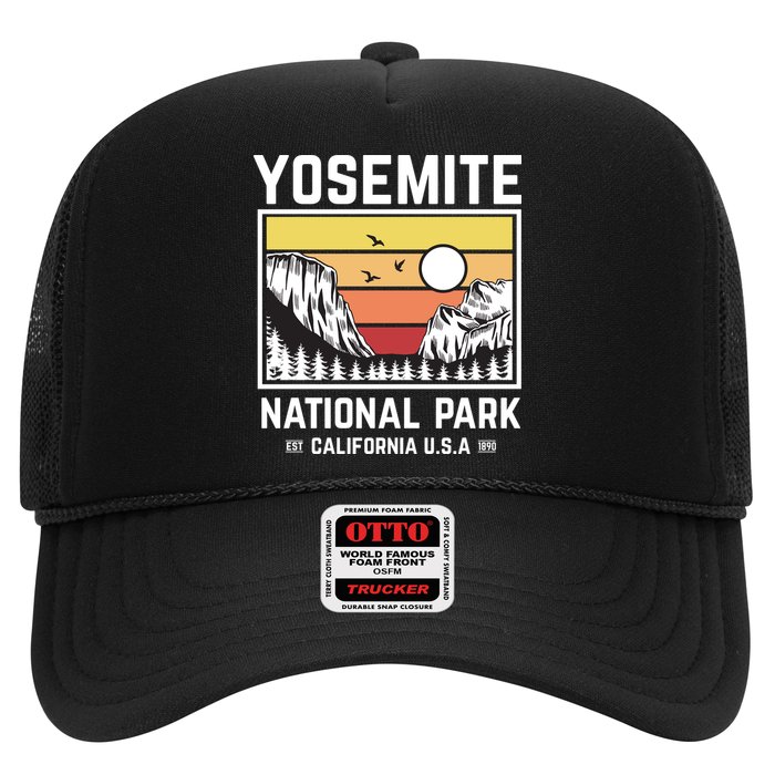Vintage Yosemite National Park Trucker Hat