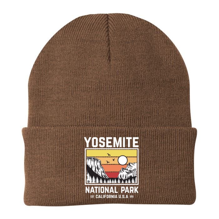 Vintage Yosemite National Park Knit Cap Winter Beanie