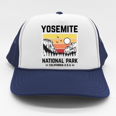 Vintage Yosemite National Park Trucker Hat