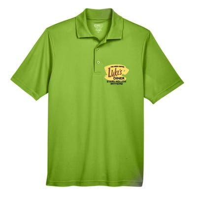 Vintge Luke's Diner Stars Hollow Connecticut Men's Origin Performance Piqué Polo