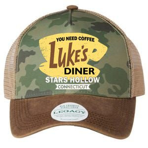 Vintge Luke's Diner Stars Hollow Connecticut Legacy Tie Dye Trucker Hat