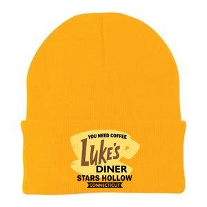 Vintge Luke's Diner Stars Hollow Connecticut Knit Cap Winter Beanie