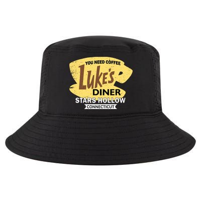 Vintge Luke's Diner Stars Hollow Connecticut Cool Comfort Performance Bucket Hat