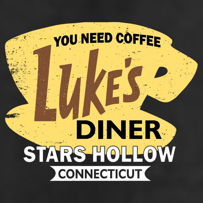 Vintge Luke's Diner Stars Hollow Connecticut Adult Drive Performance Visor