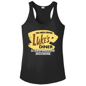 Vintge Luke's Diner Stars Hollow Connecticut Ladies PosiCharge Competitor Racerback Tank