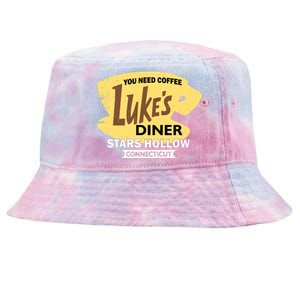 Vintge Luke's Diner Stars Hollow Connecticut Tie-Dyed Bucket Hat