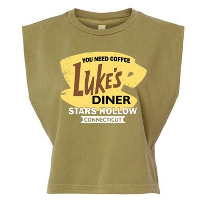 Vintge Luke's Diner Stars Hollow Connecticut Garment-Dyed Women's Muscle Tee