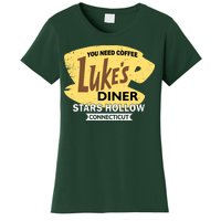 Vintge Luke's Diner Stars Hollow Connecticut Women's T-Shirt