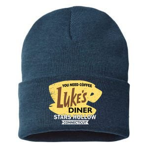 Vintge Luke's Diner Stars Hollow Connecticut Sustainable Knit Beanie