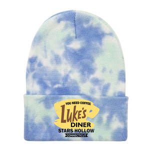 Vintge Luke's Diner Stars Hollow Connecticut Tie Dye 12in Knit Beanie