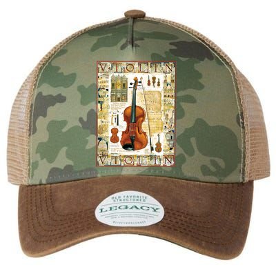 Violin Legacy Tie Dye Trucker Hat