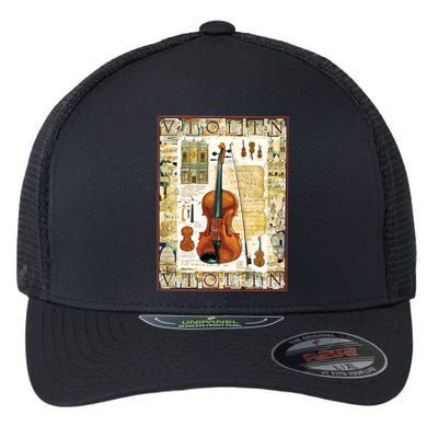 Violin Flexfit Unipanel Trucker Cap