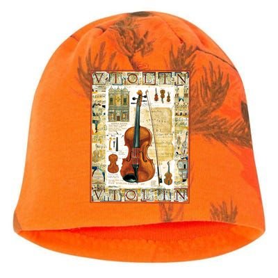 Violin Kati - Camo Knit Beanie