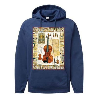 Violin Performance Fleece Hoodie