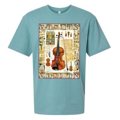 Violin Sueded Cloud Jersey T-Shirt