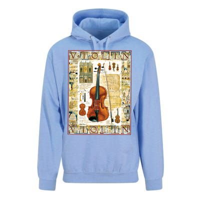 Violin Unisex Surf Hoodie