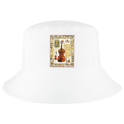 Violin Cool Comfort Performance Bucket Hat