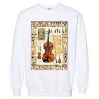 Violin Garment-Dyed Sweatshirt