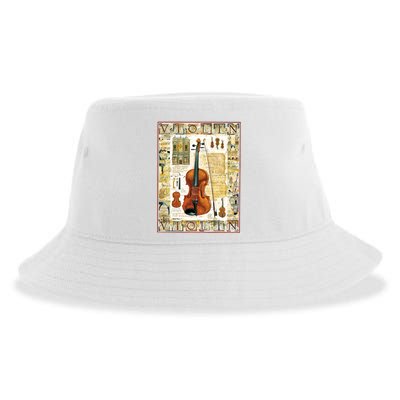 Violin Sustainable Bucket Hat