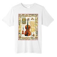 Violin Tall Fusion ChromaSoft Performance T-Shirt