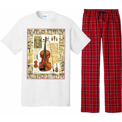 Violin Pajama Set