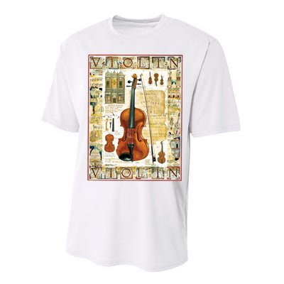 Violin Performance Sprint T-Shirt