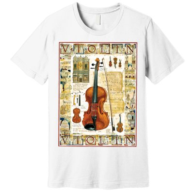 Violin Premium T-Shirt