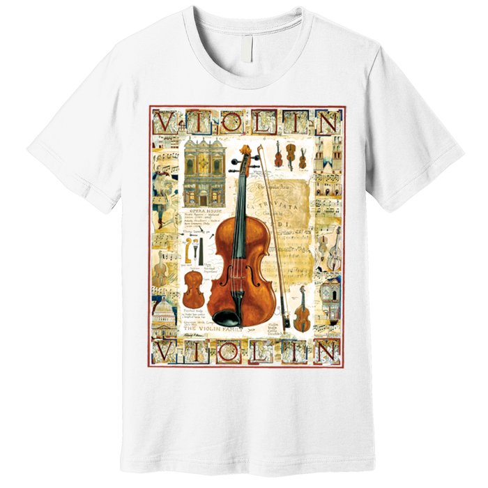 Violin Premium T-Shirt