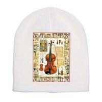 Violin Short Acrylic Beanie